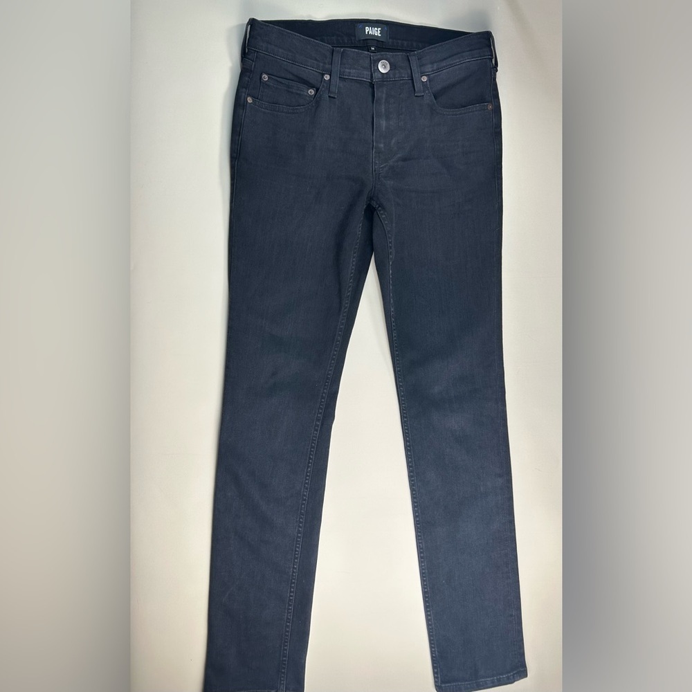 PAIGE Dark black Women Jeans